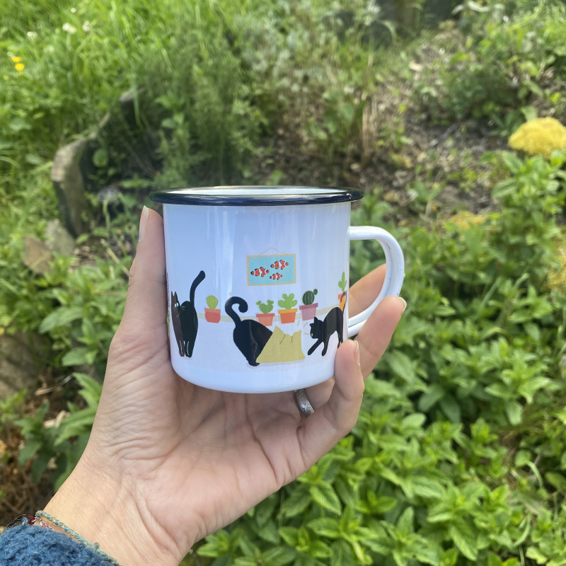 Mug chat cactus Mug chat cactus