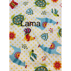 Serviette de cantine fait main à personnaliser 