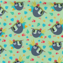 Bavoir à élastique BIO Paresseux