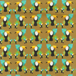 Bavoir à élastique BIO Toucan