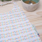 Bavoir à élastique BIO confettis