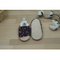 Chaussons souples bio Fleur d'énergie