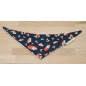 bandana bavoir Bio Renard fleur de vie